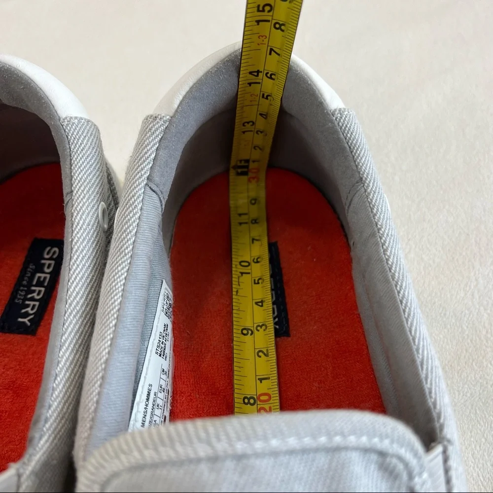 Sperry Outer Banks Twin Gore Washed Slip On Sneakers Size 12
